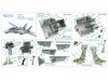 Quinta Studio QD32033 F-14D 3D-Printed & coloured Interior on decal paper ( Trumpeter ) 1/32